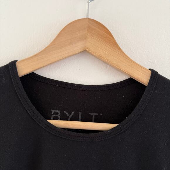 BYLT Basics T Shirts Lot of 2 Drop Cut Men's Size Medium Blue And Black - Picture 7 of 12